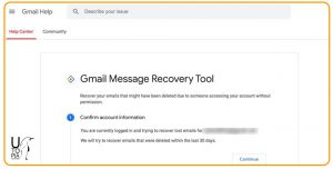 بازیابی ایمیل‌های پاک‌شده از جیمیل