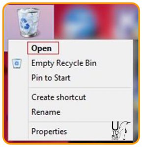 بازیابی اطلاعات در ویندوز 10 با استفاده از سطل زباله
