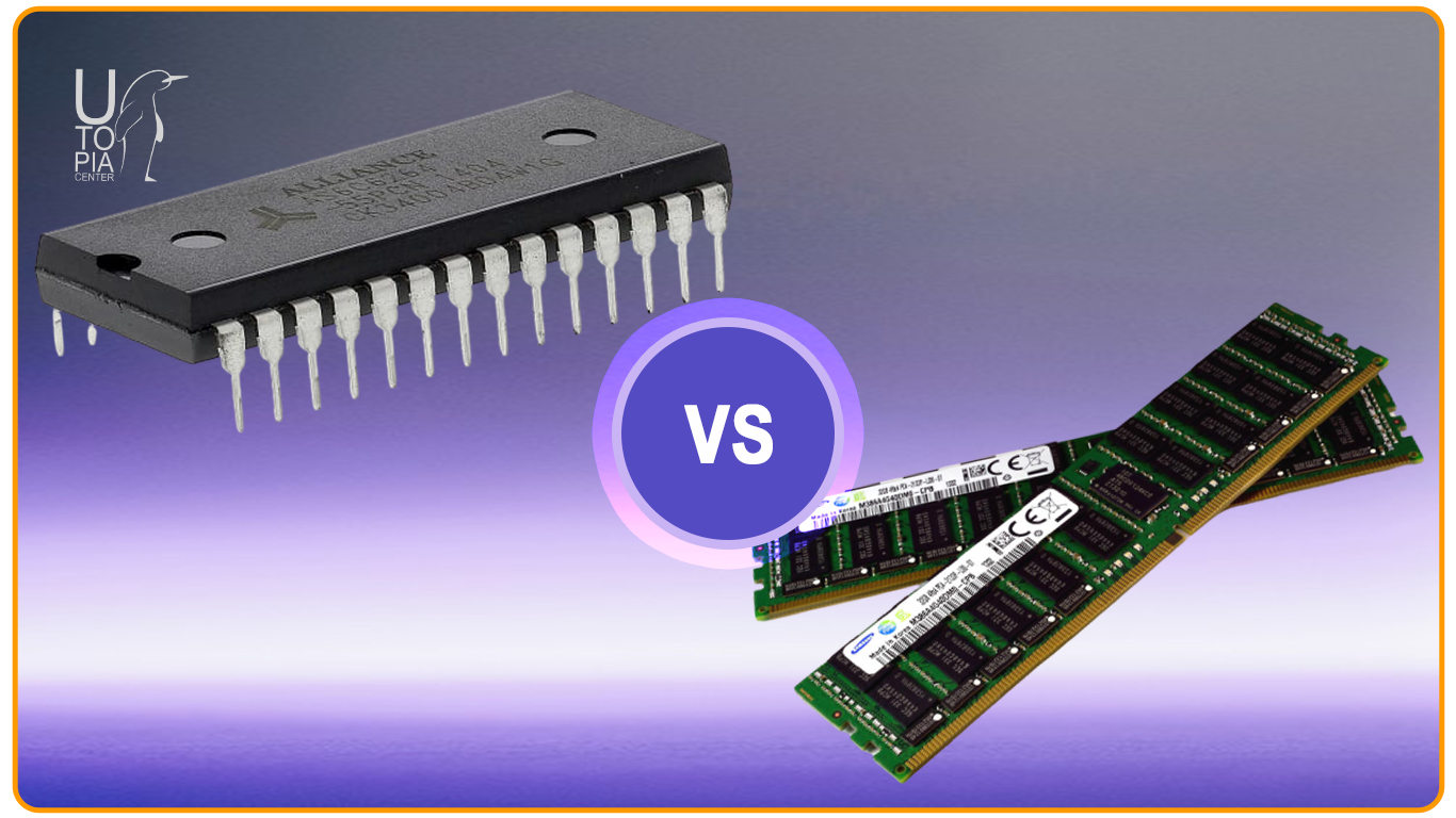 چه تفاوتی میان DRAM و SRAM است؟
